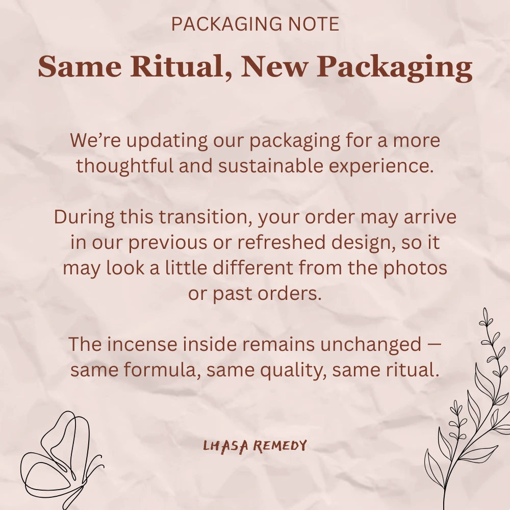 All Mine Incense Ritual Sampler Set – 5 Tibetan Blends for Altar, Smoke & Intention