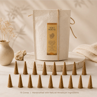 Sera Serene Incense Cones for Meditation & Deep Calm