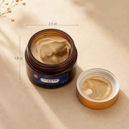 Lhasa Remedy Joint Meridian Health Cream open amber jar 30g creamy texture 2.5 x 1.8 inch