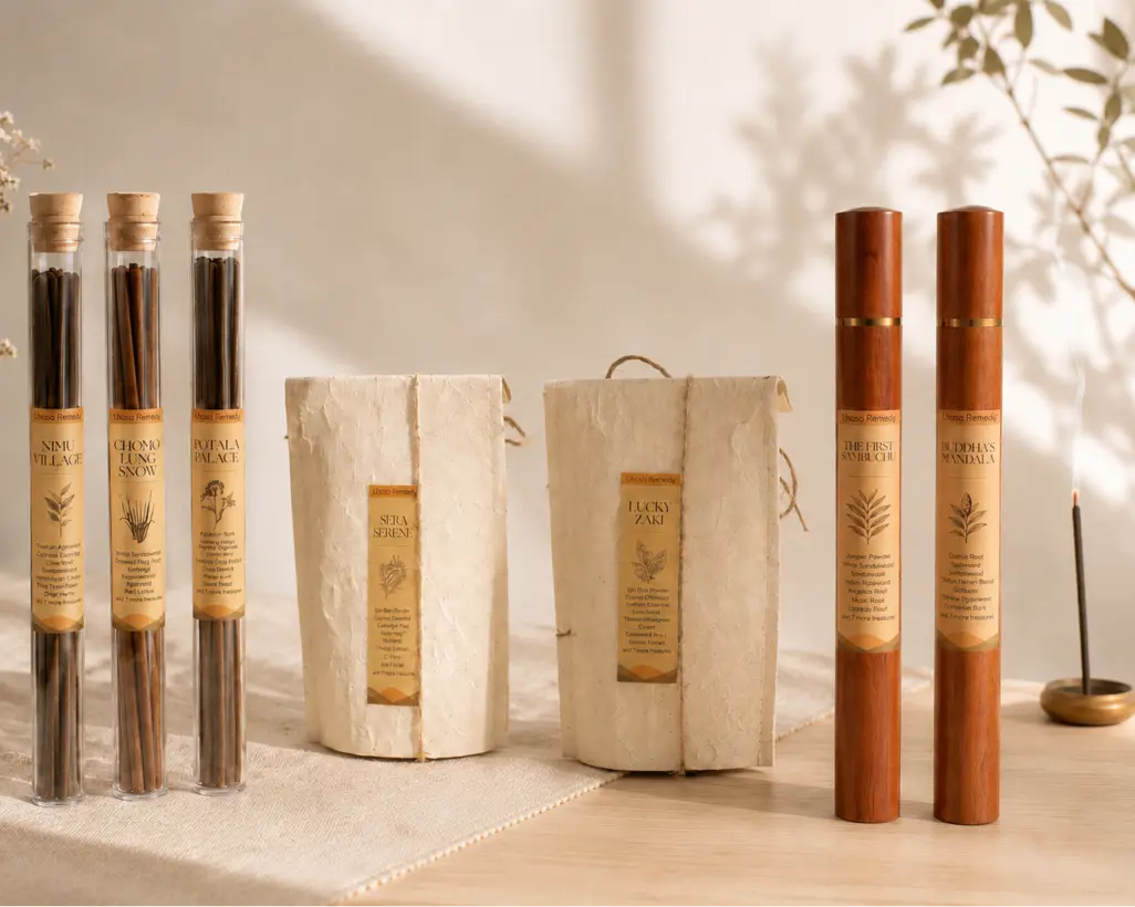 Lhasa Remedy full Tibetan incense collection Nimu Chomo Potala Sera Serene Lucky Zaki First Sambuchu Buddhas Mandala - lhasa remedy