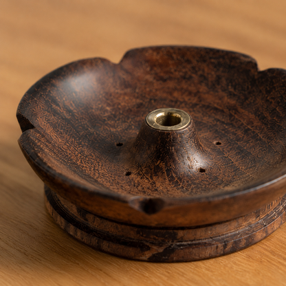 Open Petal Incense Bowl