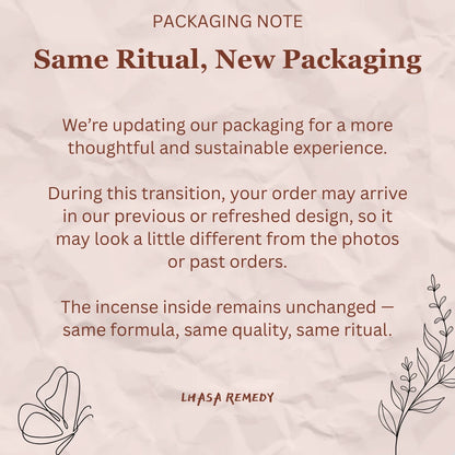 All Mine Incense Ritual Sampler Set – 5 Tibetan Blends for Altar, Smoke & Intention